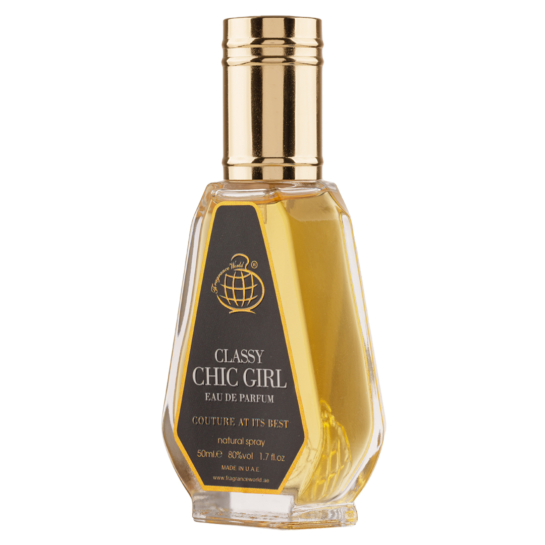 Classy-Chic-girl-2.jpg (plu00817) - Apa de Parfum Classy Chic Girl, Fragrance World, Femei - 50ml - imagine 2