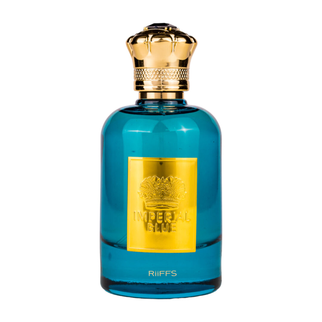 H75A0055.jpg (plu00104) - Apa de Parfum Imperial Blue, Riiffs, Barbati - 100ml - imagine 1
