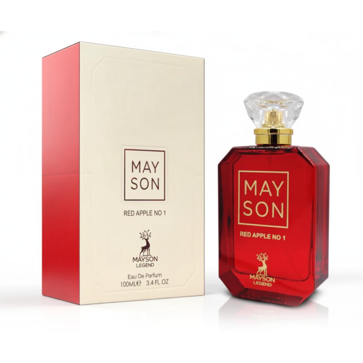 Mayson-Apple-Perfume-Mayson-Legend-Unisex-100-ml.jpg (plu00623) - Apa de Parfum Mayson Red Apple No. 1, Mayson Legend, Unisex - 100ml - imagine 1