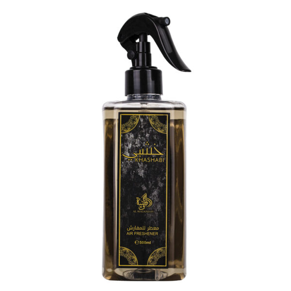 (plu05329) - Deodorant de Camera Khashabi, Al Wataniah, Fara Alcool - 500ml